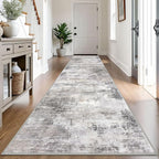 Abstract Runner Rug 3x14 Ft Washable Runners by iOhouze