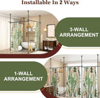 Goovilla Room Divider for Room Separation, 4-10ft 28-171inch, Adjustable - Image 3