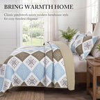 Etwel Lightweight Queen Size Quilt Set - Image 2