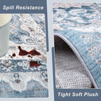 Macgace Washable Vintage Area Rug - Image 5