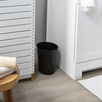 Bath Bliss 5 Liter Small Wastebasket | 2 Pack | Round Open Top | Trash Can | - Image 4