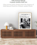iHery 12x16in Every Hour Is Happy Hour Unframed Newspaper Wall Art | Unframed - Image 5