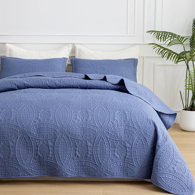 SheRest Queen Quilt Bedding Set by SheRest
