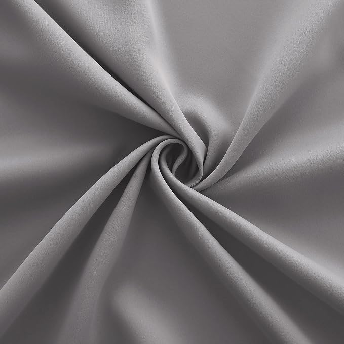 KOUFALL 2 Panels Set 96 Inches Long Blackout Curtains - Image 7