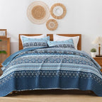 Blue Quilts Queen Size by Andency