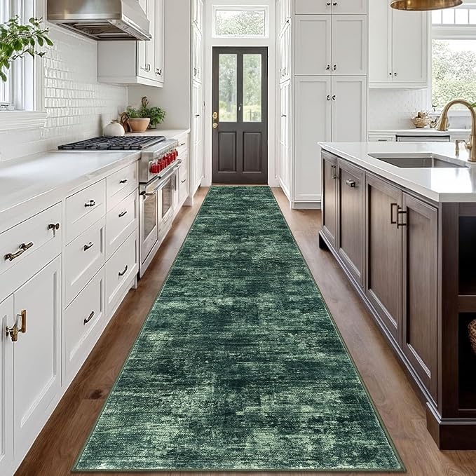 Abstract Runner Rug 3x18 Ft Washable Runners - Image 2