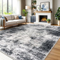 Abstract Area Rugs 9x12 Ft Washable Large Rugs by iOhouze