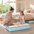 4 Pack Under bed Storage, Storage Bins - Image 2
