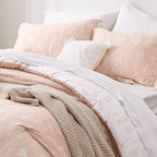 Bedsure Blush Pink Full Comforter Set - Image 6