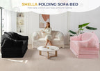 MAXYOYO Folding Sofa Bed, 2 in 1 Convertible Sofa to Lounger | Comfy Loveseat - Image 3