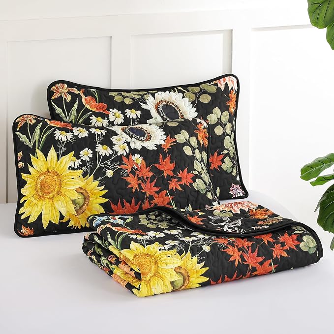 Yiran Floral Quilts Queen Size - Image 9
