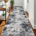 Abstract Runner Rug 3x12 Ft Washable Runners by iOhouze