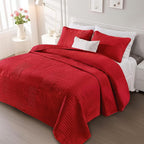 Whale Flotilla Ultra Soft Queen Quilt Bedding Set, Lightweight - Image 8