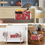 Bedside Caddy Hanging Bunk Bed Caddy Bed Organizer Hanging Pocket - Image 8