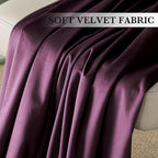 RYB HOME Velvet Room Darkening Curtains - Image 5