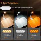 Gritin 16 LED Rechargeable Book Light - Image 2