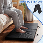 Wesiti 1 Pcs Fall Mat for Elderly Bedside, Anti Fatigue Crash Bed Pad - Image 3