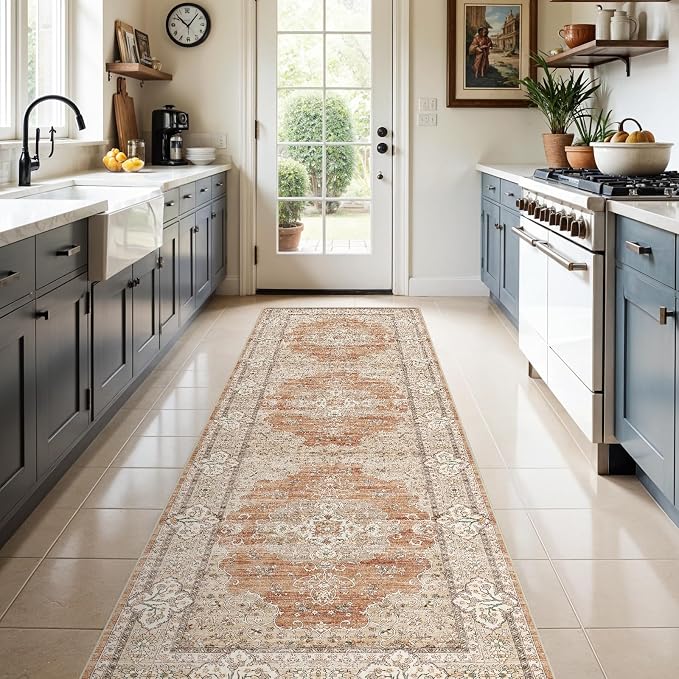 3x10 Washable Hallway Runner Rug by Puino
