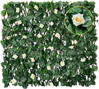 Expandable Faux Ivy Fence Privacy Screen by Unknown