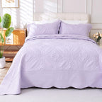 Cmfshape Oversize King Bedspread 128"x120", 3 Piece California King Quilt by cmfshape-quiltset