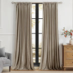 PRIMROSE Taupe Curtains 84 inch - Image 8