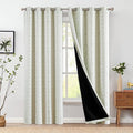 jinchan Boho Blackout Curtains 108 Inches Long by JINCHAN