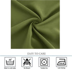 Diraysid Olive Green Grommet Blackout Curtains - Image 5