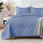 Whale Flotilla Extra Soft King Quilt Bedding Set, Lightweight Bedspreads | by WHALEFLOTILLA