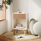 Fluted Nightstand, Modern Bedside Table - Image 6