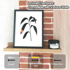 Oak Floating Shelves for Wall Decor, 14 in Shelf - Image 6