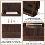 Bedside Caddy Organizer for Dorm Bed Rails - Image 5