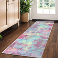 Abstract Runner Rug 2x5 Ft Washable Runners by iOhouze