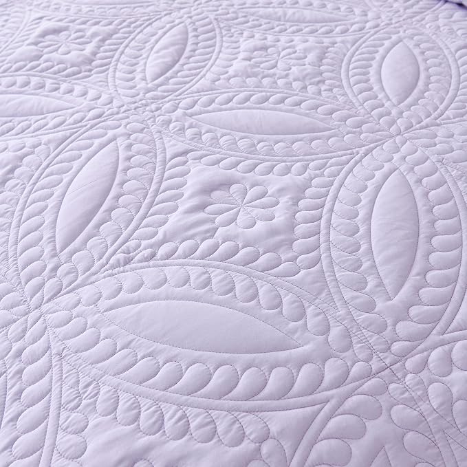 Cmfshape Oversize King Bedspread 120"x120", 3 Piece California King Quilt - Image 7