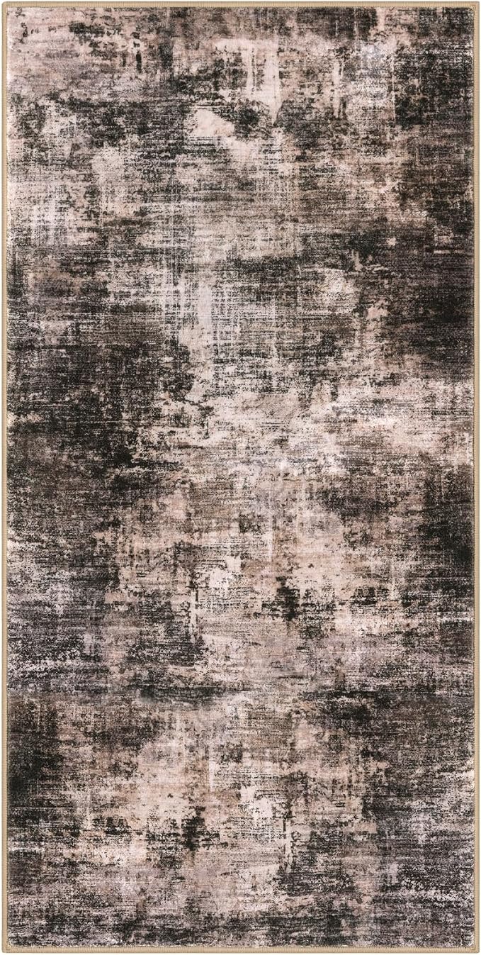 Abstract Runner Rug 3x6 Ft Washable Runners - Image 10