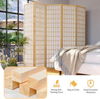 Room Divider Scree 8 Panel, 6Ft Folding Privacy Screen - Image 3