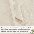 Oversized King Bedspread 138x122, California King Quilt - Image 5