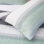 DURLENGEN Quilt Set California King Size 3Pcs, Soft Microfiber Lightweight - Image 8