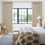 Extra Long Memory Trained Pinch Pleated Floor to Ceiling Curtains - Image 7
