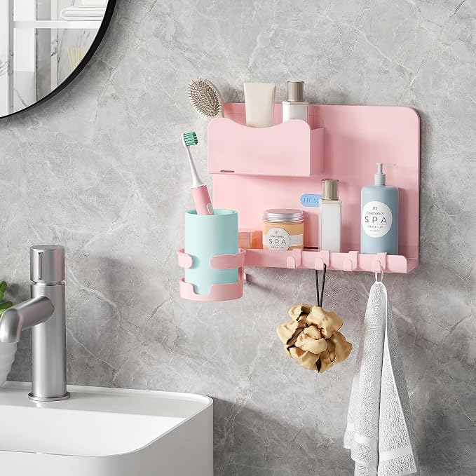 Floating Shelves for Bedside Shelf Accessories Organizer, Wall Mount Shelf - Image 7