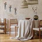 Pigort 3 Pieces Metal Flowers Wall Arts - Image 7