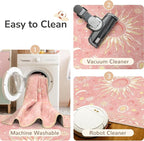 Vacuum-Friendly, 5x7 Washable Area Rug - Image 6