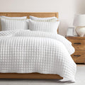 WDCOZY White Queen Size Quilt Bedding Sets by WDCOZY