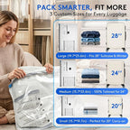 6 Packs Vacuum Bags for Travel - Image 6