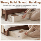 StorageWorks 5 Inch Low Profile Under Bed Storage Containers - Image 4
