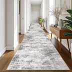 Abstract Runner Rug 3x20 Ft Extra Long Washable Runners - Image 9