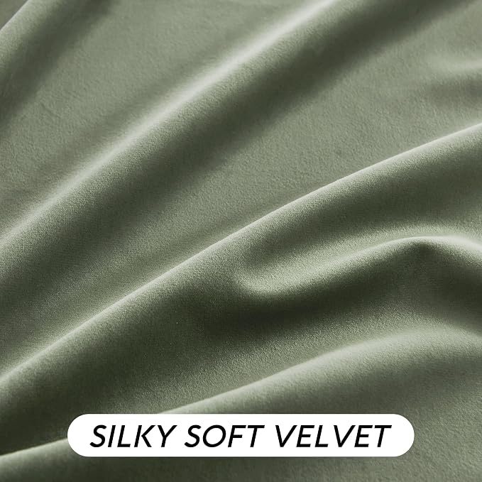 RYB HOME Velvet Curtains 90 inches - Image 4