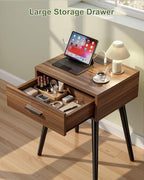 HAIOOU Mid Century End Table - Image 5