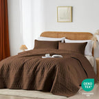 akkialla King/Cal King Size Quilt Bedding Set, Modern Style Geometric Pattern - Image 2