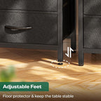 Huuger Nightstands Set of 2, End Tables - Image 9