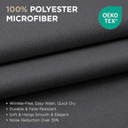 Joydeco Blackout Curtains 63 Inch Length 2 Panels Set, Thermal Insulated Long - Image 2